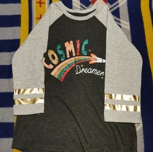 Youth large 3/4 length sleeve top